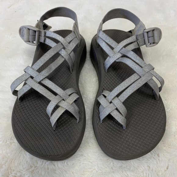 Chaco Shoes - Chaco ZX2 Women's Gray and Black Sandals Size 7